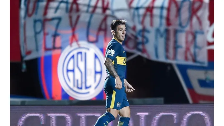 UN BOSTERO MÁS. Buffarini la pasó mal en su vuelta al Nuevo Gasómetro, donde lo recibieron con pancartas.