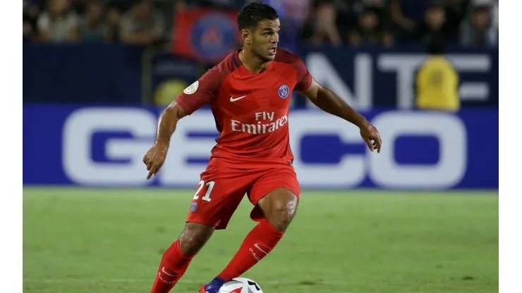 JUGÓ AMISTOSO. Ben Arfa en la International Champions Cup con el Paris Saint-Germain (Foto: Getty).