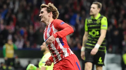Antoine Griezmann anotó en la victoria del Atlético de Madrid.