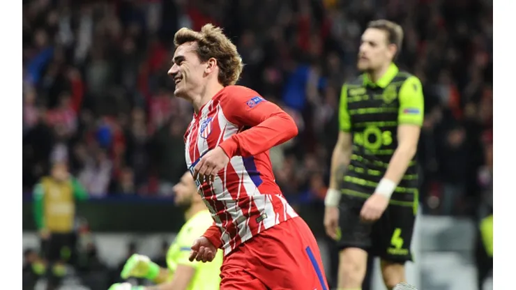 Antoine Griezmann anotó en la victoria del Atlético de Madrid.