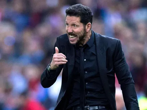 Simeone puso la chilena de Francescoli en River-Polonia sobre la de Cristiano
