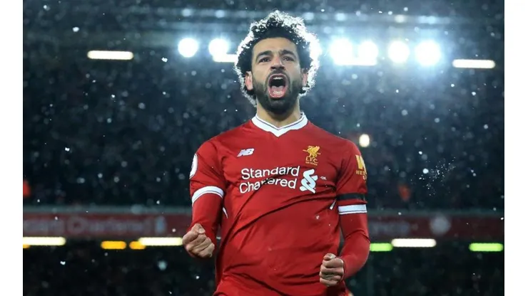 EL FARAÓN. Mohamed Salah, la estrella del Liverpool en esta temporada.