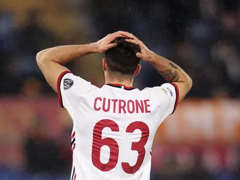 Cutrone quiso homenajear a Cristiano en el Derbi de Milán, pero no lo dejaron