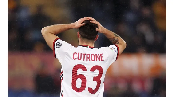 Cutrone quiso homenajear a Cristiano en el Derbi de Milán, pero no lo dejaron