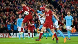 OTRO GOLEADOR. Mané le anotó al Manchester City a la media hora de juego.