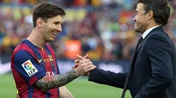 Luis Enrique sobre Lionel Messi: "Dirigirlo es facilísimo"