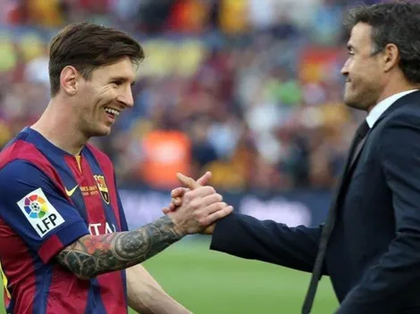 Luis Enrique sobre Lionel Messi: "Dirigirlo es facilísimo"