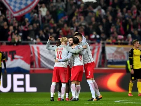 El Salzburgo, la sorpresa de la Europa League, visita a la Lazio