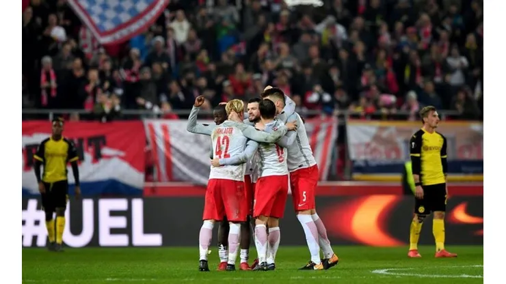 Salzburgo dejó fuera al Borussia Dortmund en los octavos de final