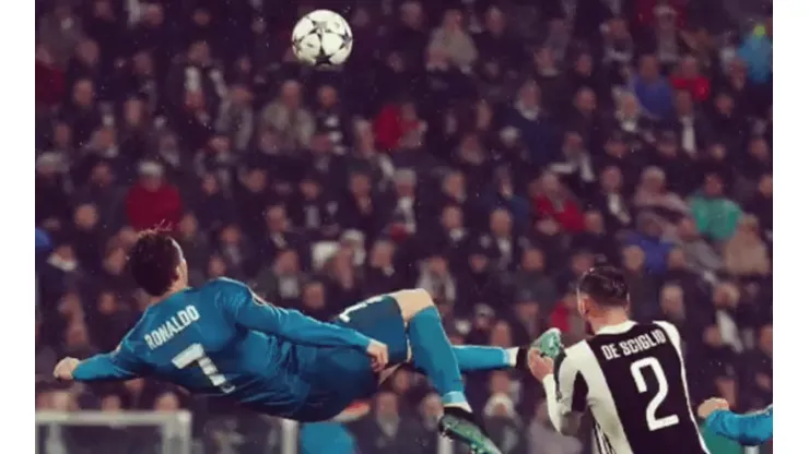 Sacrificio: la clave del gol de chilena de Cristiano Ronaldo
