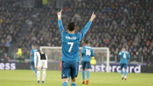 PUDO SER EL TERCERO. Cristiano Ronaldo tuvo su hat-trick ante Juventus.