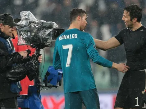 Buffon comparó a Cristiano con los mejores de la historia