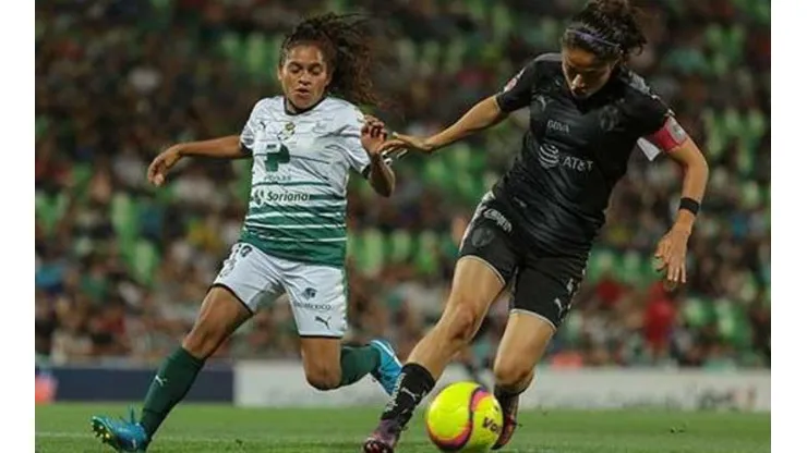 Monterrey aseguró el liderato del grupo 2 (Foto: Liga Femenil MX)