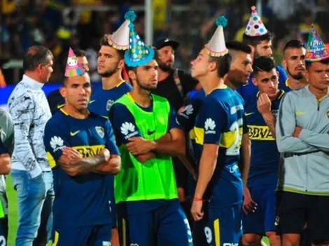 Los hinchas de River se acordaron de Boca en el día de su cumpleaños