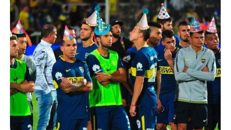 Los hinchas de River se acordaron de Boca en el día de su cumpleaños