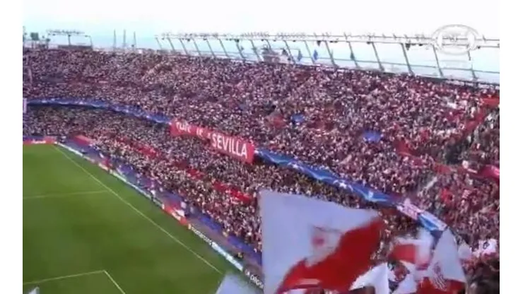 Los hinchas colmaron el estadio.
