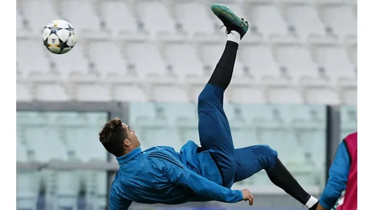 Ama la Champions: Cristiano Ronaldo entrenó en modo Dios en Turín