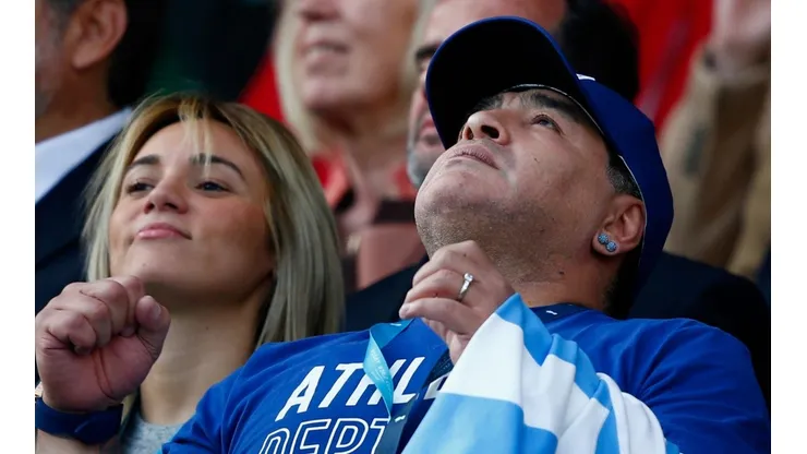 PRÓCER. No alcanza para sanar tanto dolor, pero Diego hizo justicia en una cancha de fútbol.