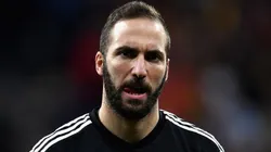 Higuaín en la Selección Argentina.