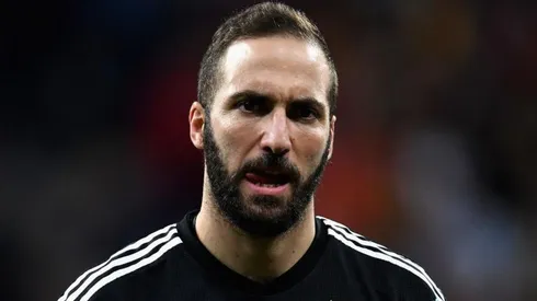Higuaín en la Selección Argentina.