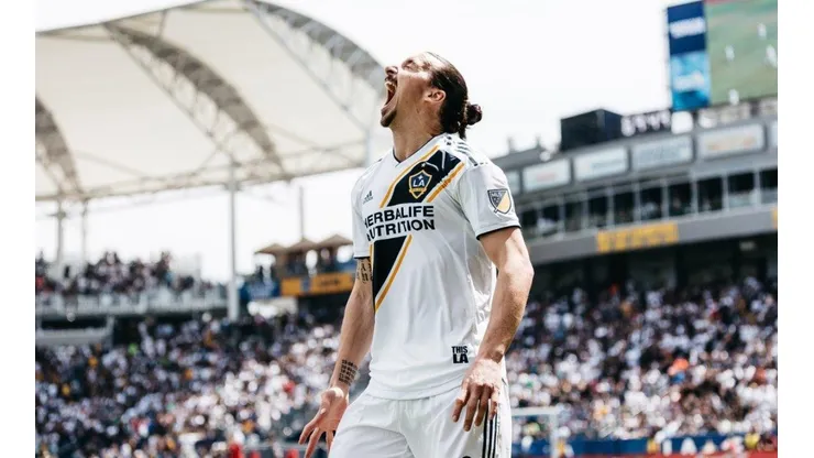 Zlatan Ibrahimović tuvo un debut al estilo Hollywood en la MLS (Foto: @Ibra_official