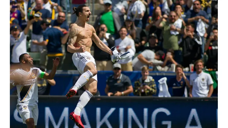 Zlatan debutó en LA Galaxy en la jornada 5 de la MLS.
