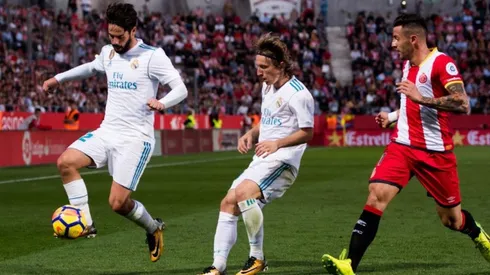 Isco y Luka Modric, juntos.