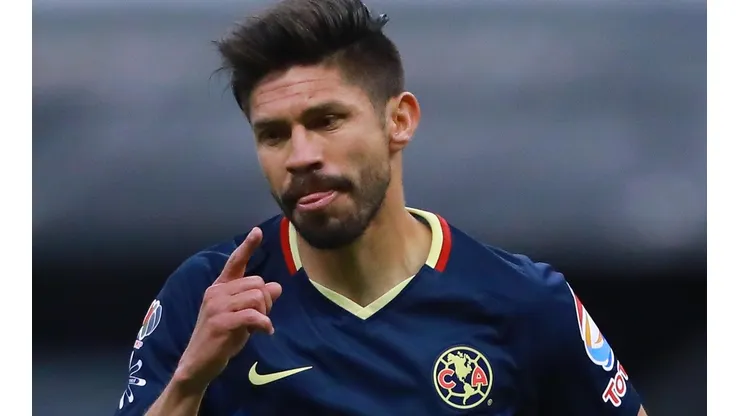 Oribe Peralta se implantó en la foto del triunfo del América ante Cruz Azul