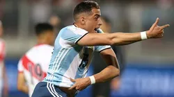 Funes Mori en la Selección Argentina.