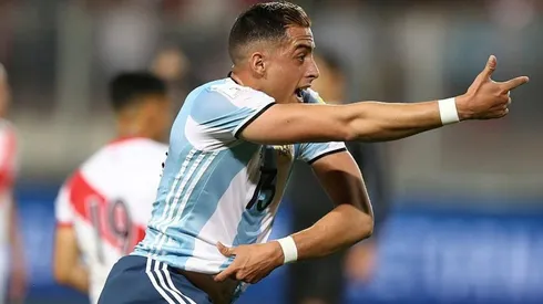 Funes Mori en la Selección Argentina.