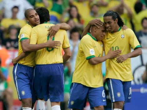 Ronaldinho le echó la culpa a Roberto Carlos por la eliminación en Alemania 2006