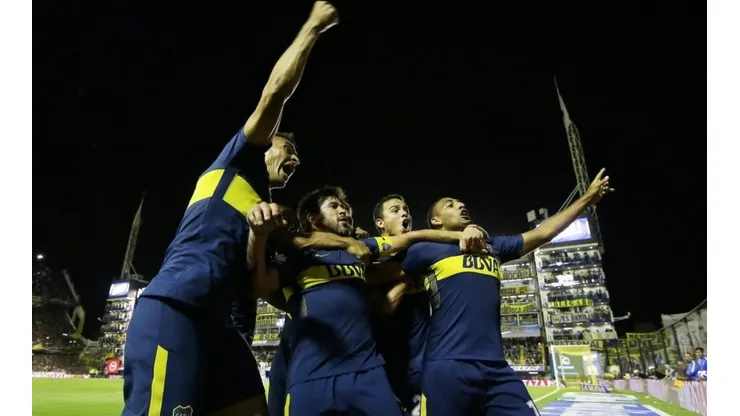 CLAVE. El gol de Pablo Pérez sobre el final aseguró otro título. (Foto: Boca oficial).