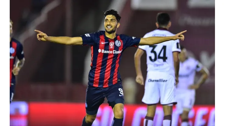 Nicolás Blandi, el goleador de San Lorenzo.