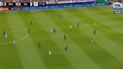 Terrible patada de Fabra a Godoy.