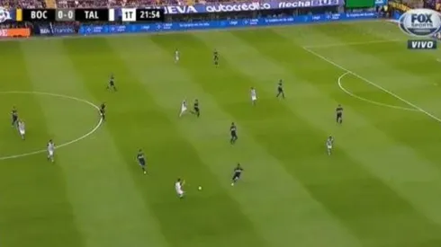 Terrible patada de Fabra a Godoy.