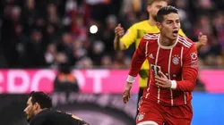 James Rodríguez, jugador de Bayern Munich