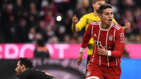 James Rodríguez, jugador de Bayern Munich