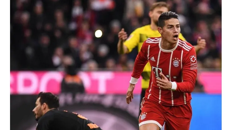 James Rodríguez, jugador de Bayern Munich