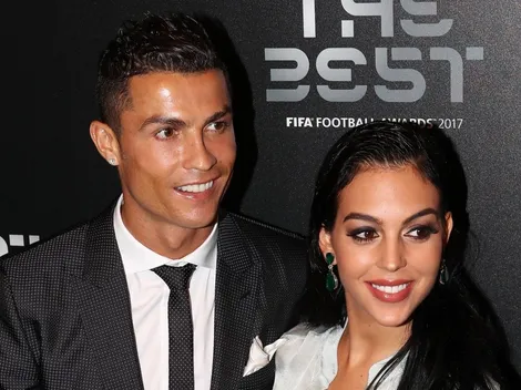 Cristiano, Georgina y un romántico almuerzo de pascuas