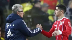 HASTA SIEMPRE. Con Heynckes se vio a un gran James en el Bayern. ¿Lograrán coronarlo con la Champions?