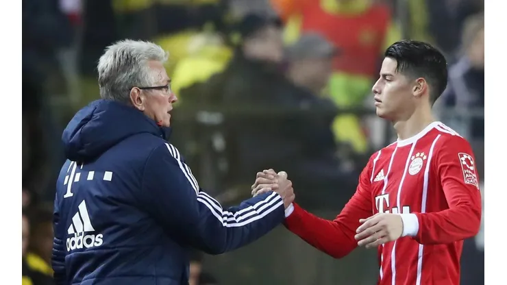 HASTA SIEMPRE. Con Heynckes se vio a un gran James en el Bayern. ¿Lograrán coronarlo con la Champions?