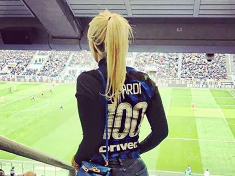 Como una conejita con escote, Wanda Nara deseó felices pascuas