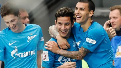 Driussi y Paredes asistieron en el triunfo del Zenit