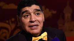 Maradona, feliz por la llegada de otro nieto.