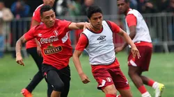 El juvenil ya se entrenó con la Selección de Perú.