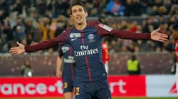 Di María marcó el segundo de su equipo.