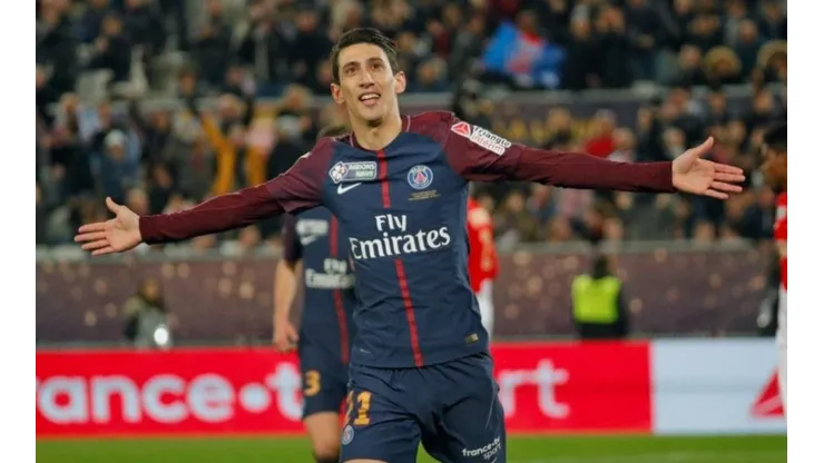 Di María marcó el segundo de su equipo.