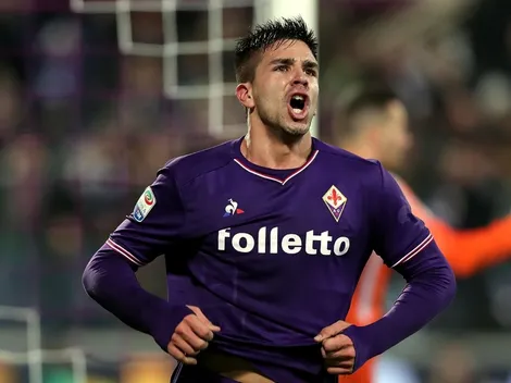 Horrible rebote del arquero y Gio Simeone aprovechó para anotar