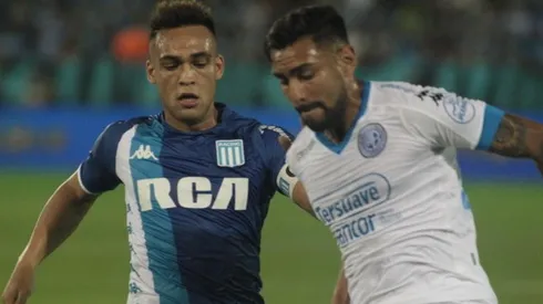 Lautaro Martínez dijo presente ante Belgrano.