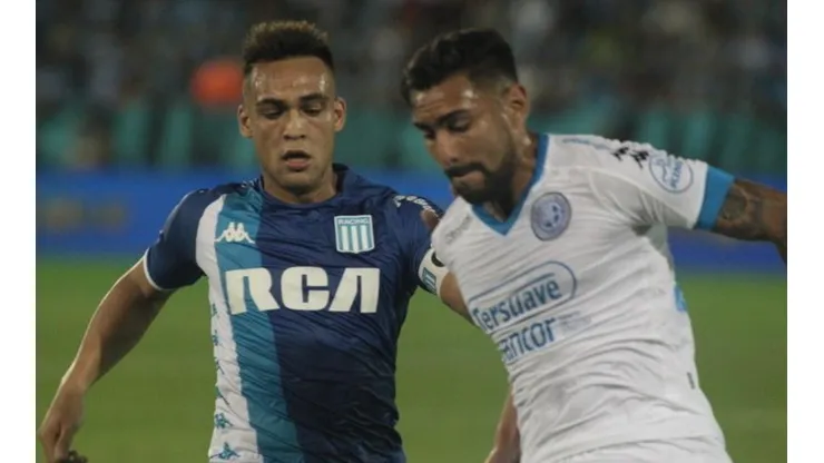Lautaro Martínez dijo presente ante Belgrano.